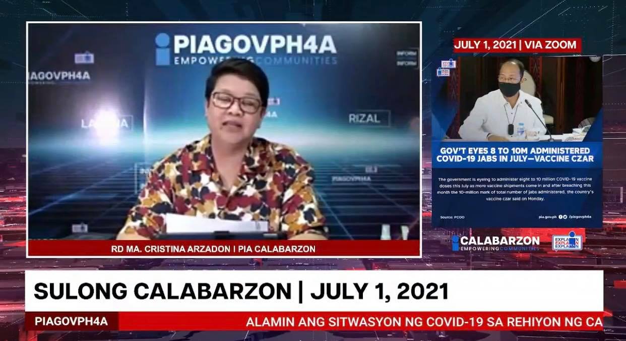 SULONG CALABARZON JULY 1, 2021