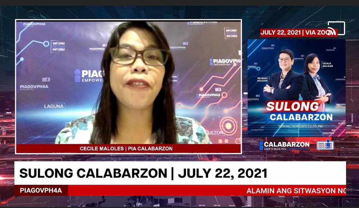 SULONG CALABARZON JULY 22, 2021