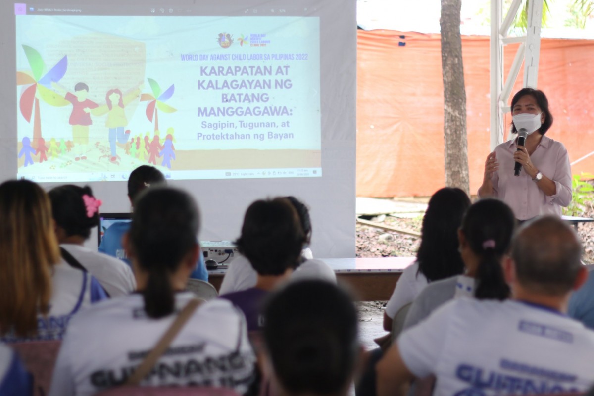 DOLE-Rizal fights child labor thru trainings, livelihood packages