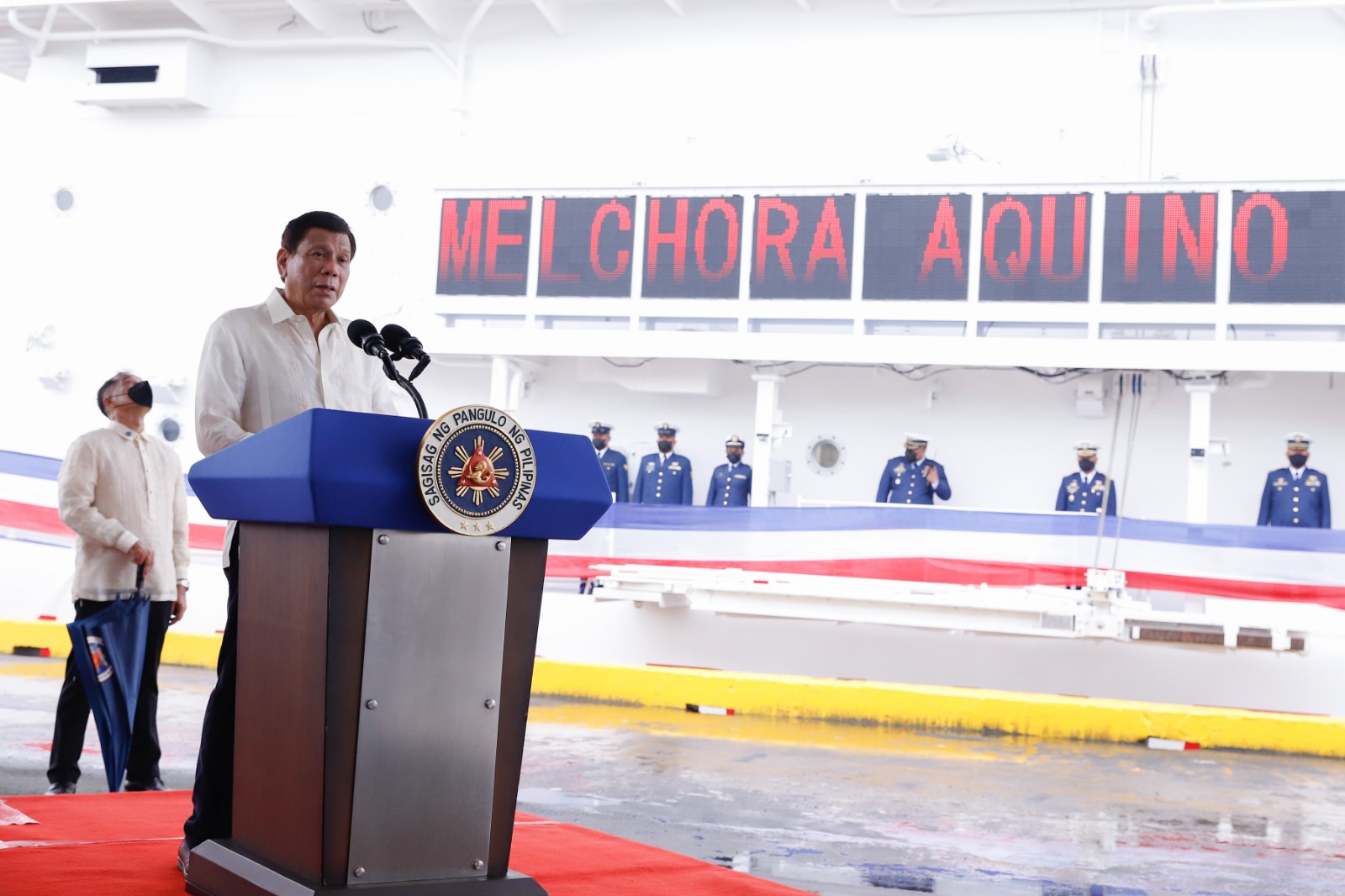 President Duterte leads commissioning of PCG’s newly acquired vessel