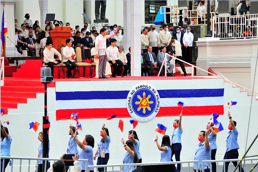 Inaugural Ceremony of President Ferdinand Marcos Jr. at the National Museum of Fine Arts on June 30, 2022