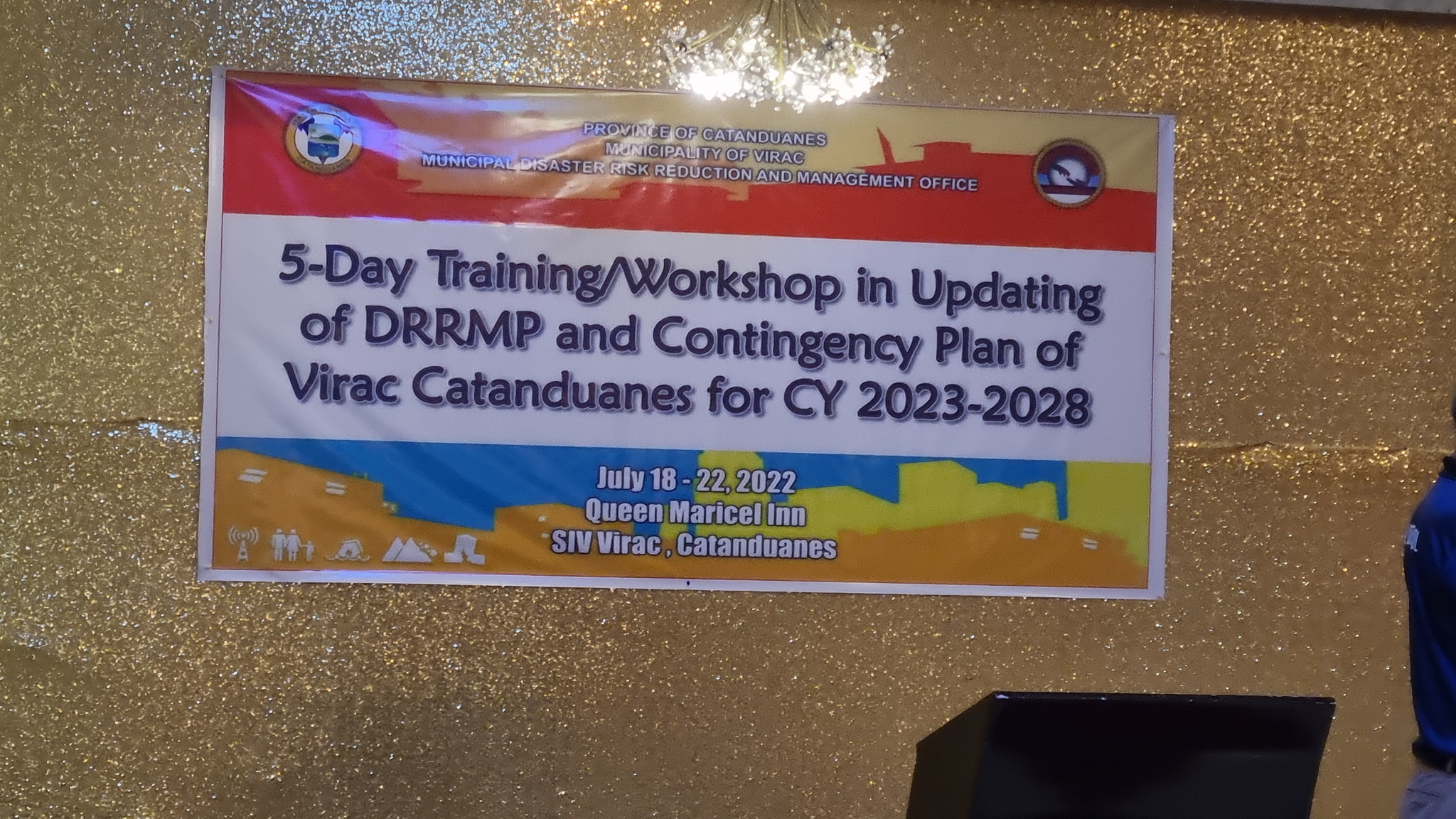Virac spearheads training on updating of DRRM, contingency plans