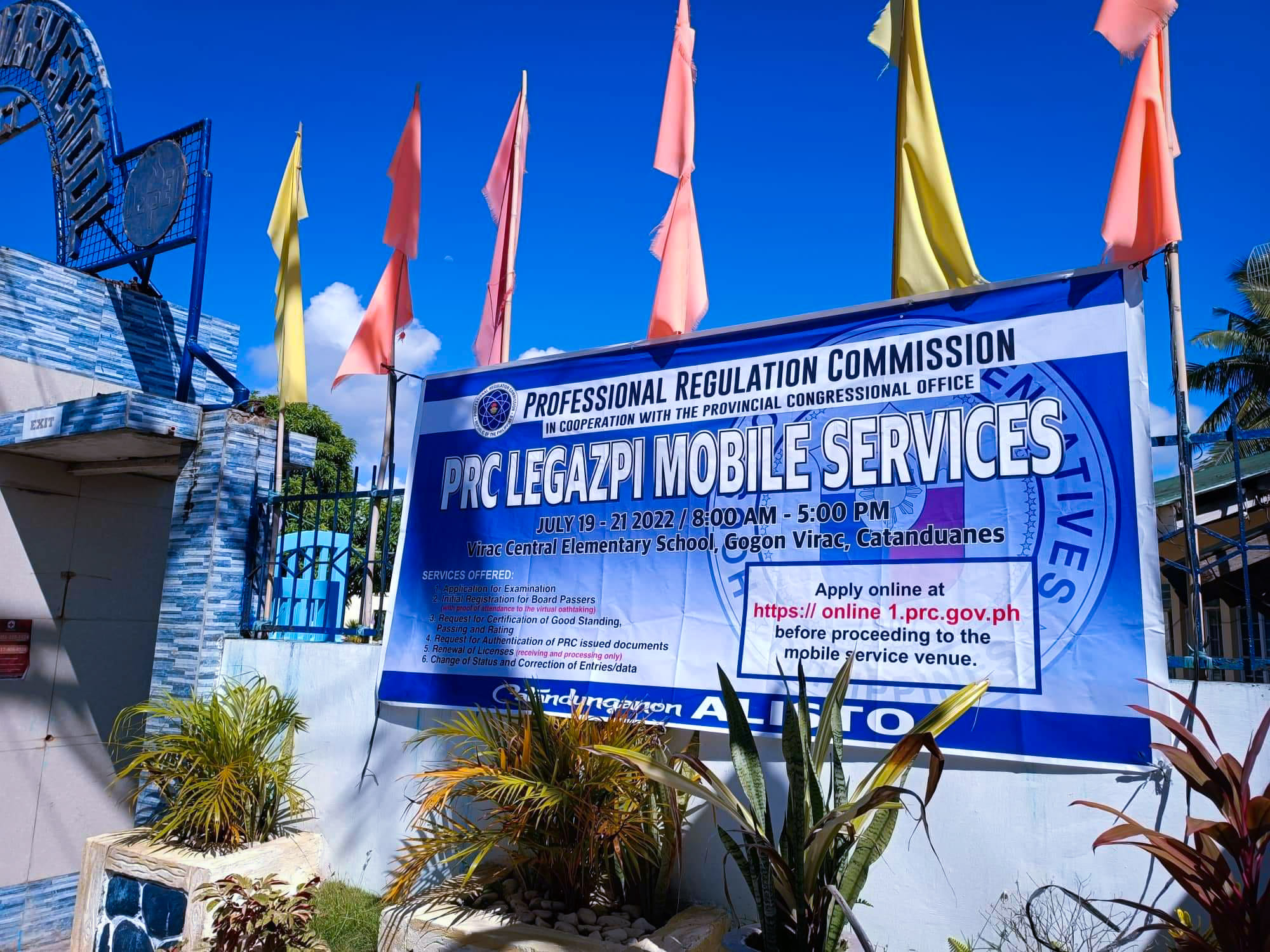 PRC holds mobile services in Catanduanes