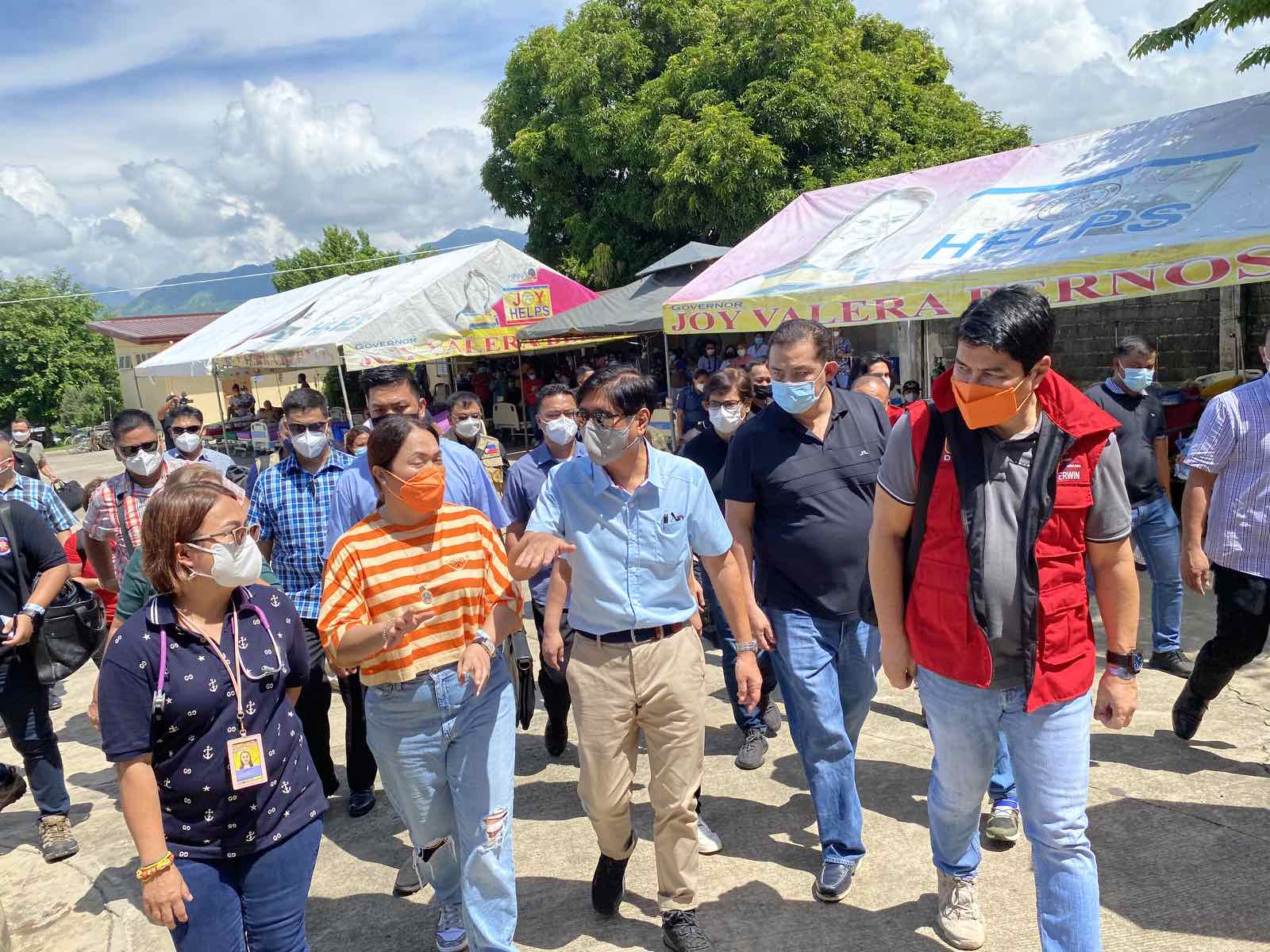 President Ferdinand R. Marcos Jr.  travels to Abra after quake hits Northern Luzon