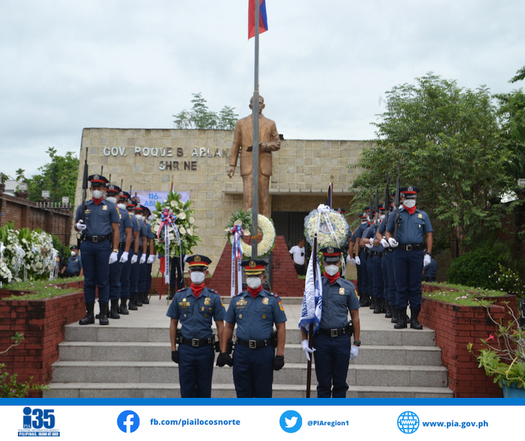 PIA - Ilocos Norte commemorates 116th Ablan Day