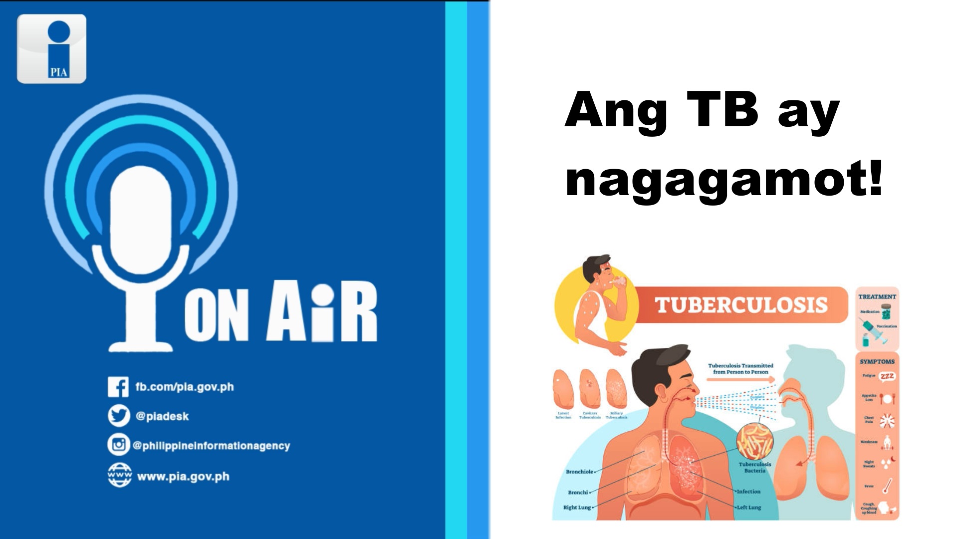 PIA ON AIR | Mga programa para sa TB-Free Philippines