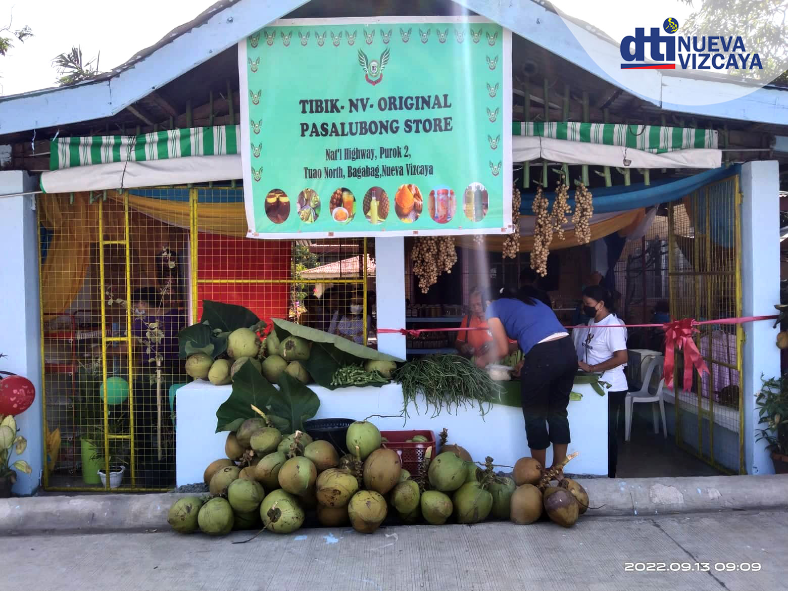 Pia Bagabag Womens Group Establishes ‘pasalubong Center