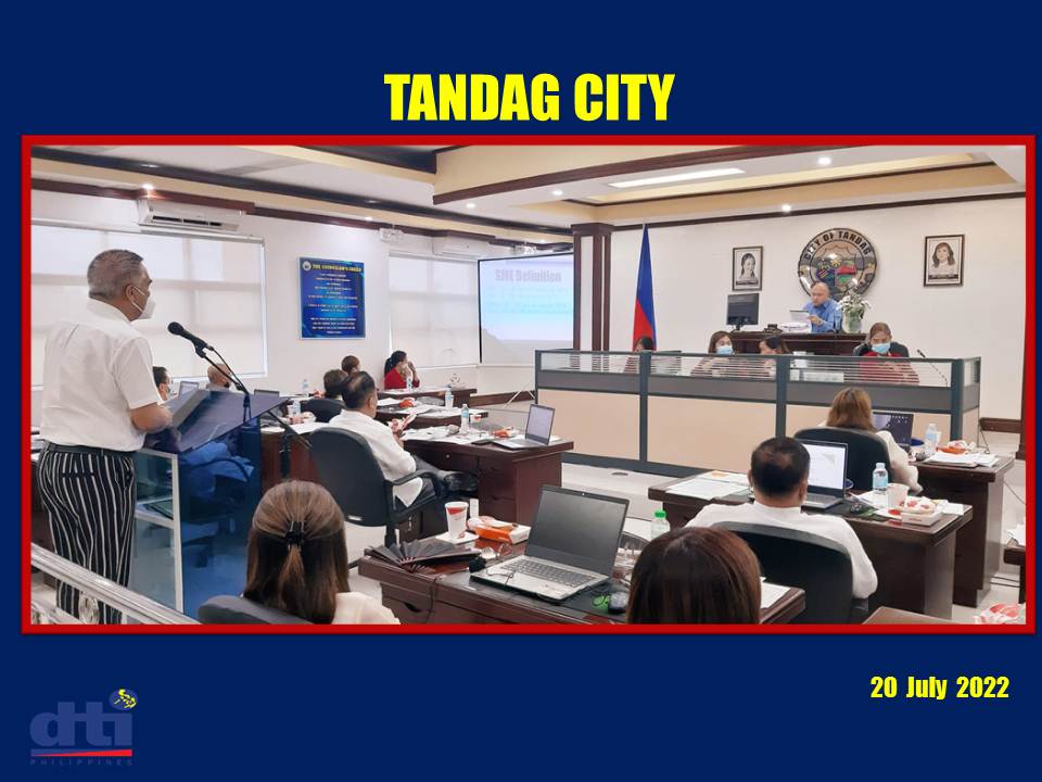 DTI conducts “Buy Local” advocacy to 10-target LGUs in SurSur