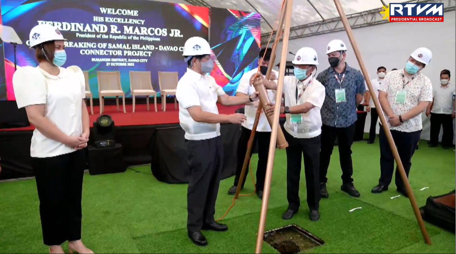 Groundbreaking of Samal Island-Davao City Connector (SIDC) Project