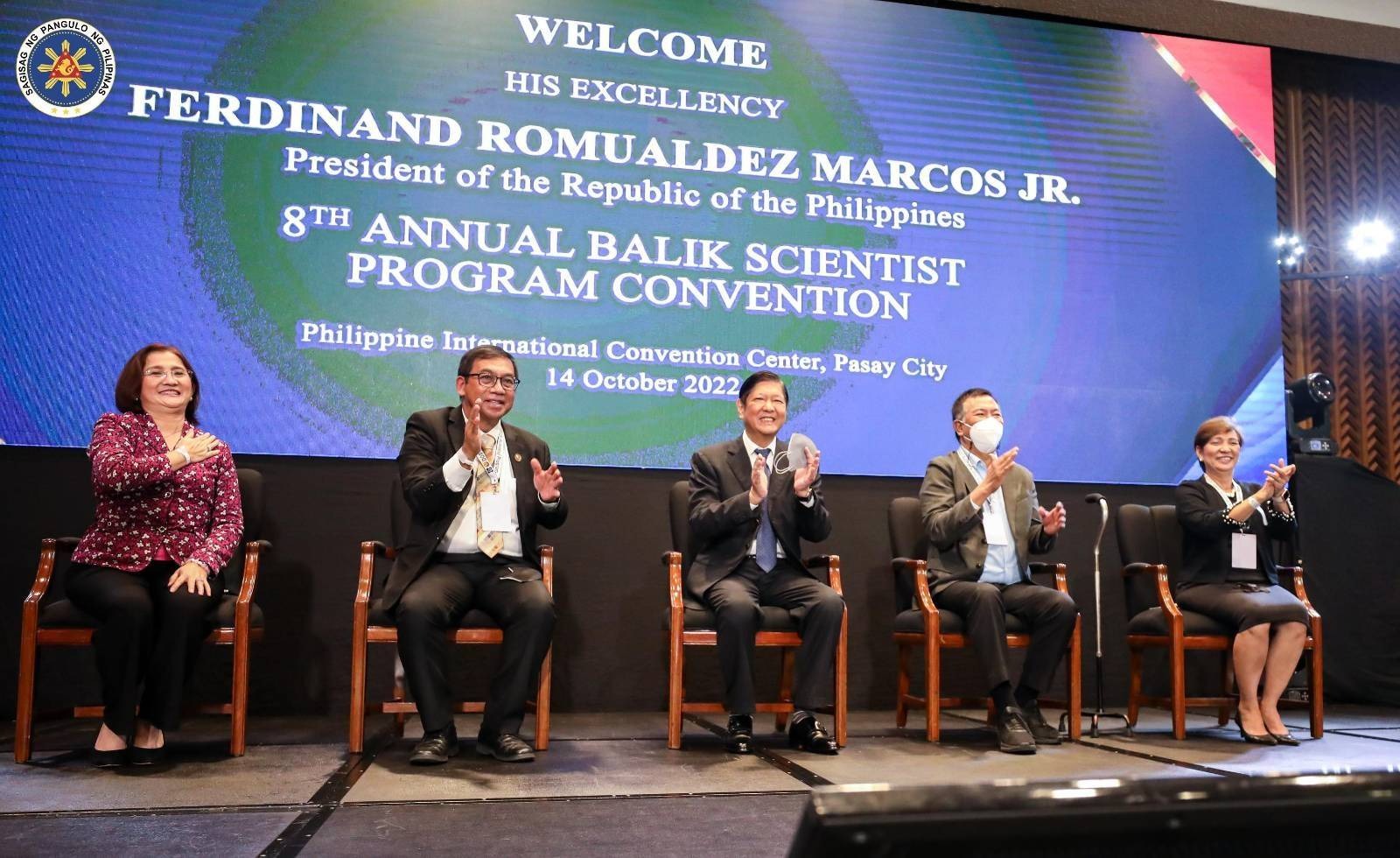 President Ferdinand R. Marcos Jr. joins opening of 8th Annual Balik Scientist Program Convention