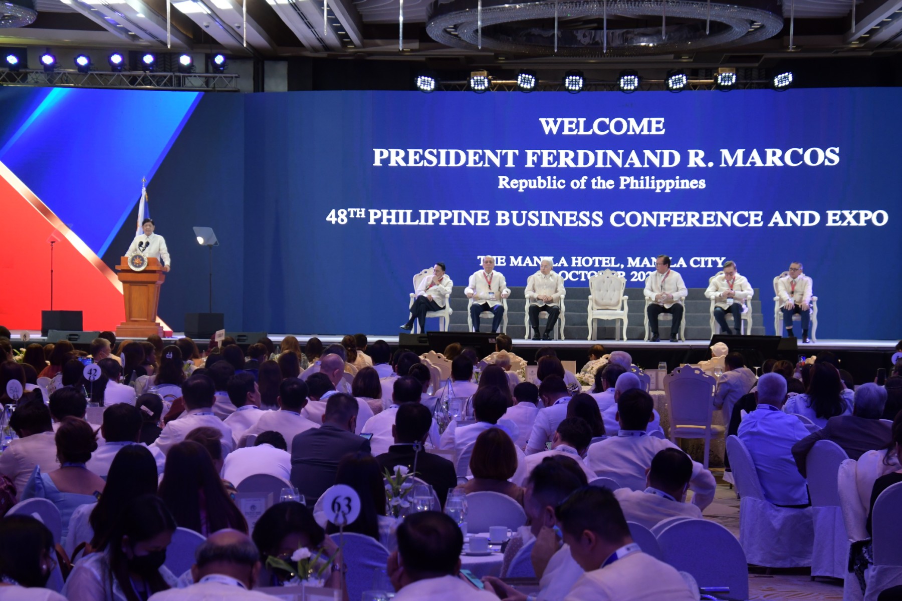 President Ferdinand R. Marcos graces the 48th Philippine Business Conference and Expo