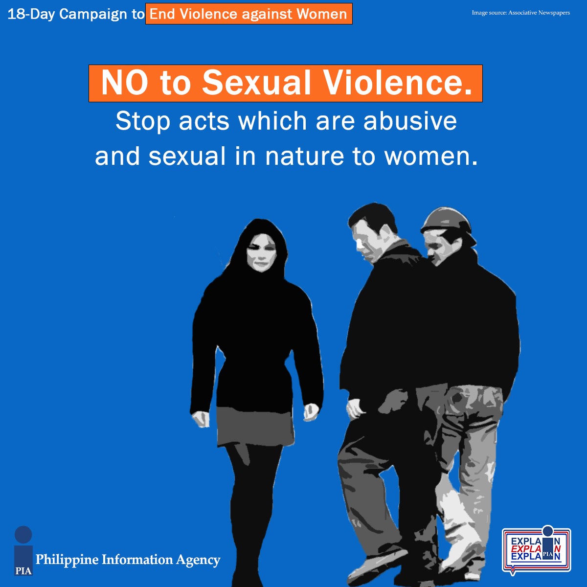 PIA - Sexual violence is punishable by law