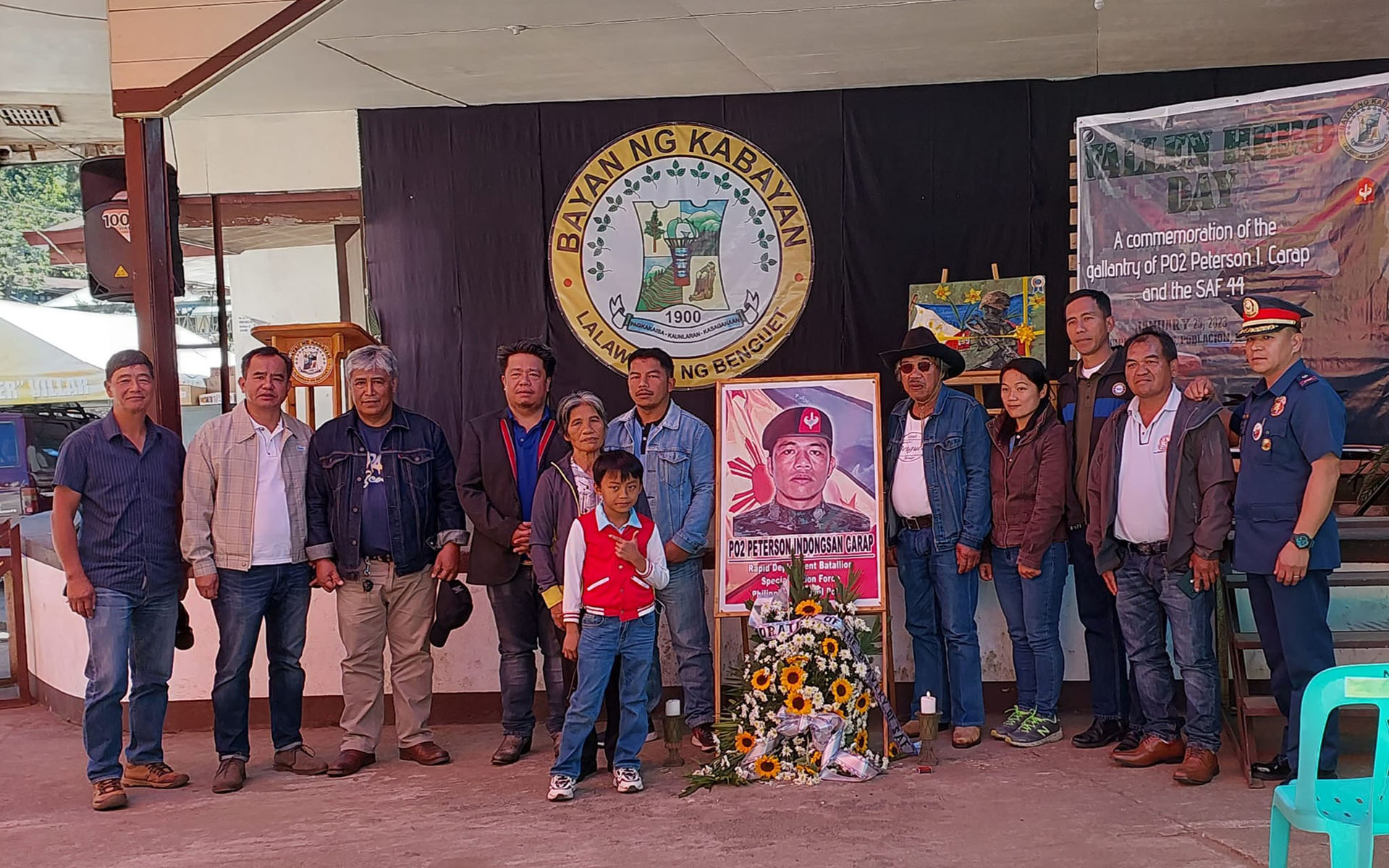 PIA - Gallantry of SAF heroes remembered in Benguet towns