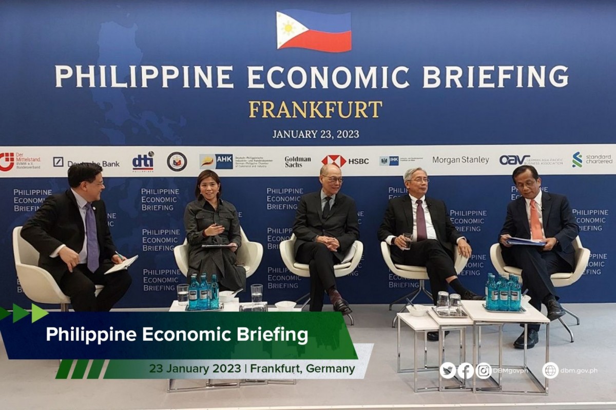 Wirtschaftsteam ermahnt Investoren in Frankfurt, Deutschland: „Think Growth, Think Philippines“