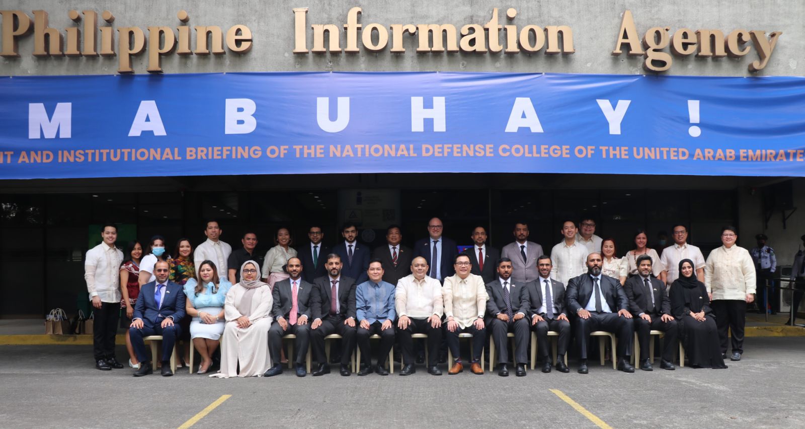 PIA Institutional briefing to the representatives of the National Defense College of the United Arab Emirates