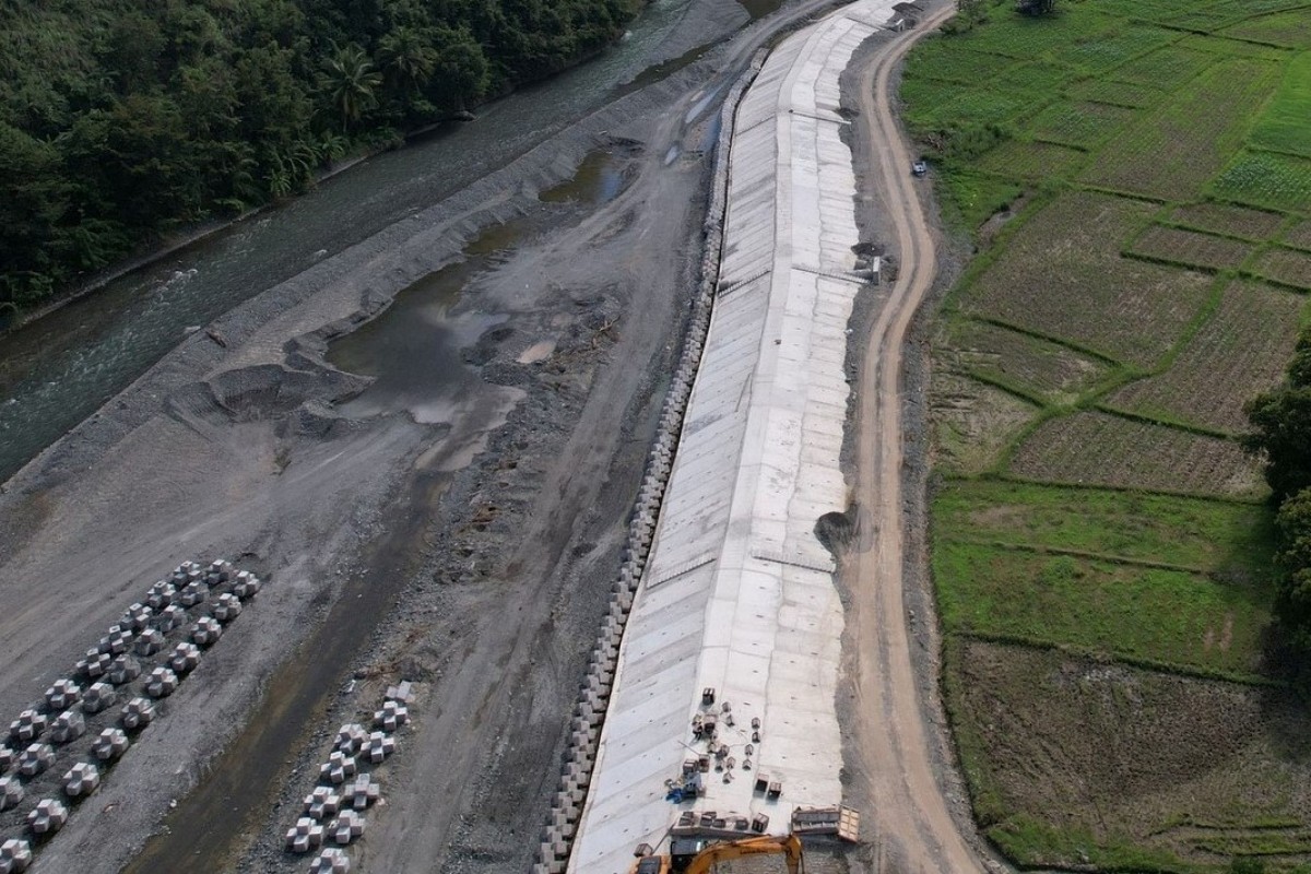 Pia Dpwh Completes Flood Control Project In Bambang Town