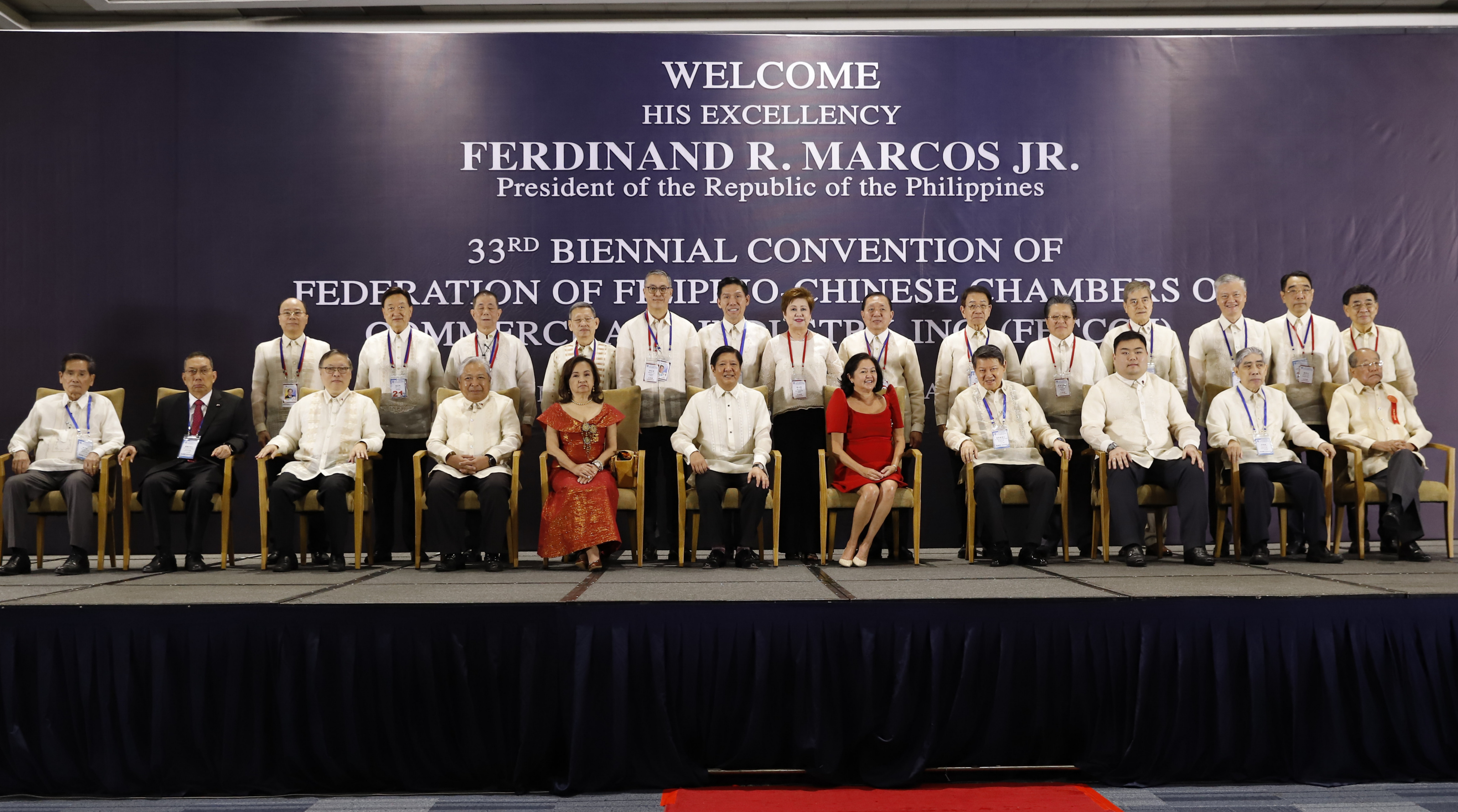 President Marcos attends 33rd Biennial Convention of Federation of Filipino-Chinese Chambers of Commerce and Industry, Inc.