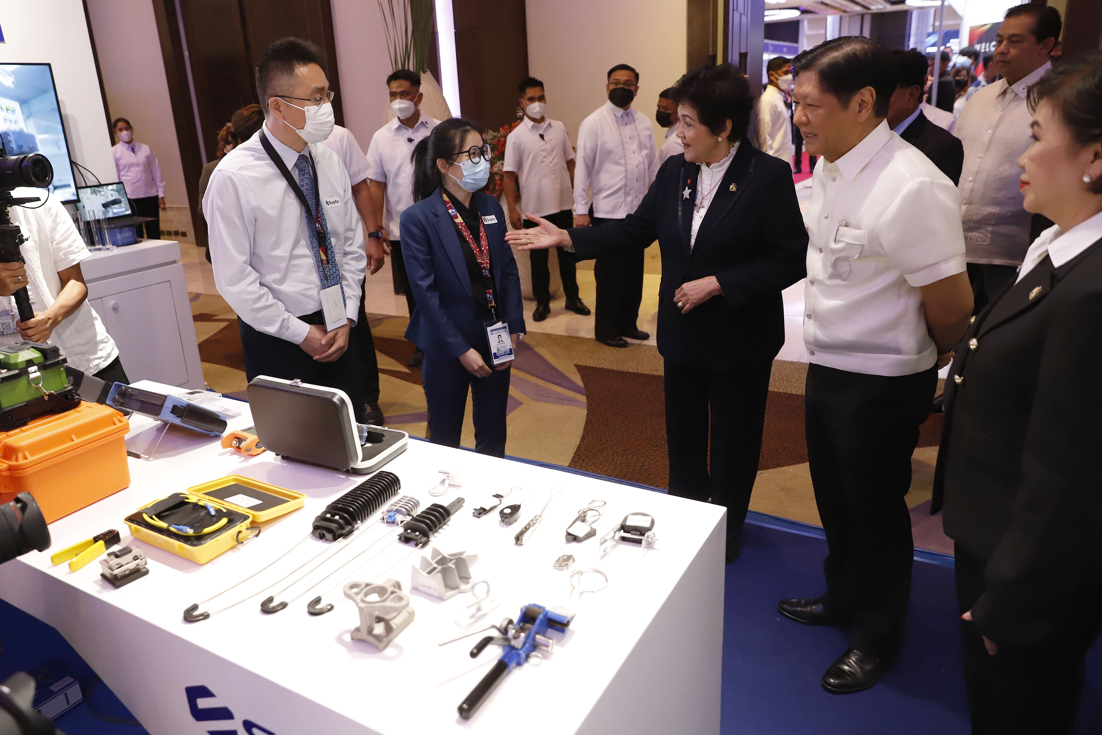 President Ferdinand R. Marcos Jr. joins the 23rd International Cable Congress and Exhibit