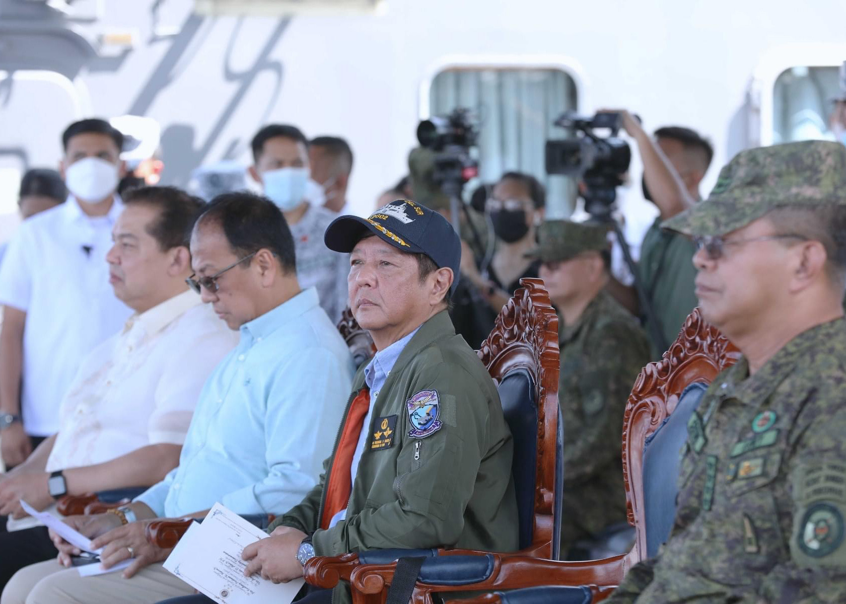 President Marcos witnessed the Philippine Navy's anti-air warfare capabilities demo