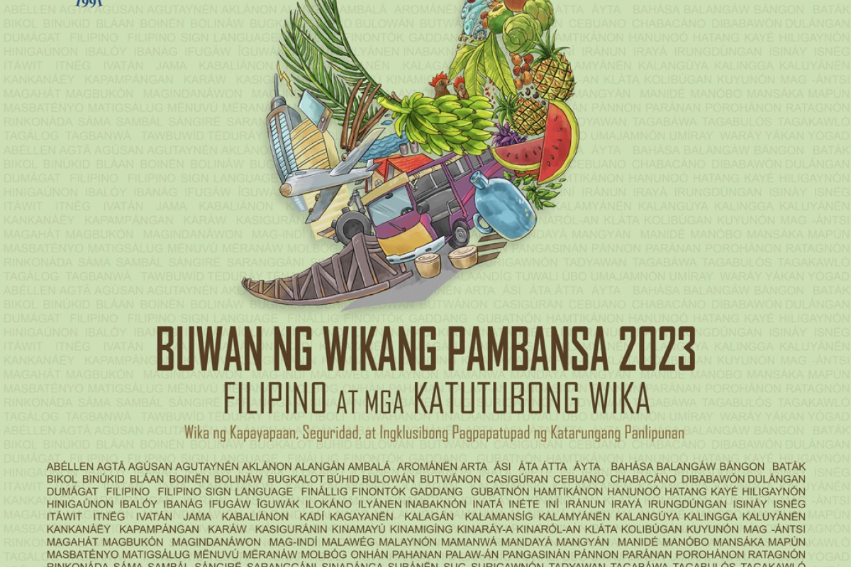 Filipino At Mga Katutubong Wika Wika Ng Kapayapaan Off