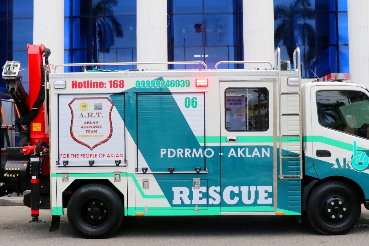 PIA - Aklan gets P9.5M brand new rescue truck