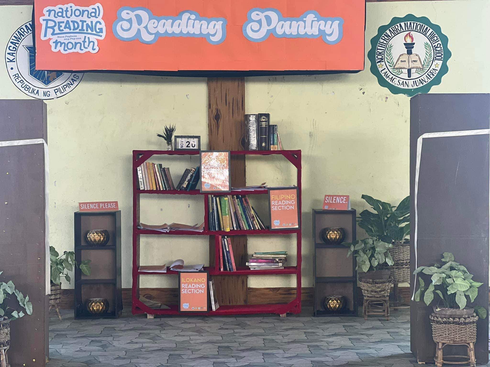 Abra school promotes love for reading thru ‘Reading Pantry ...