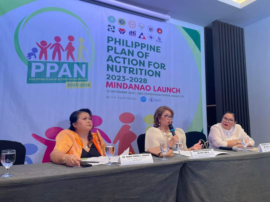 11th Philippine Plan of Action for Nutrition launched in Davao ...