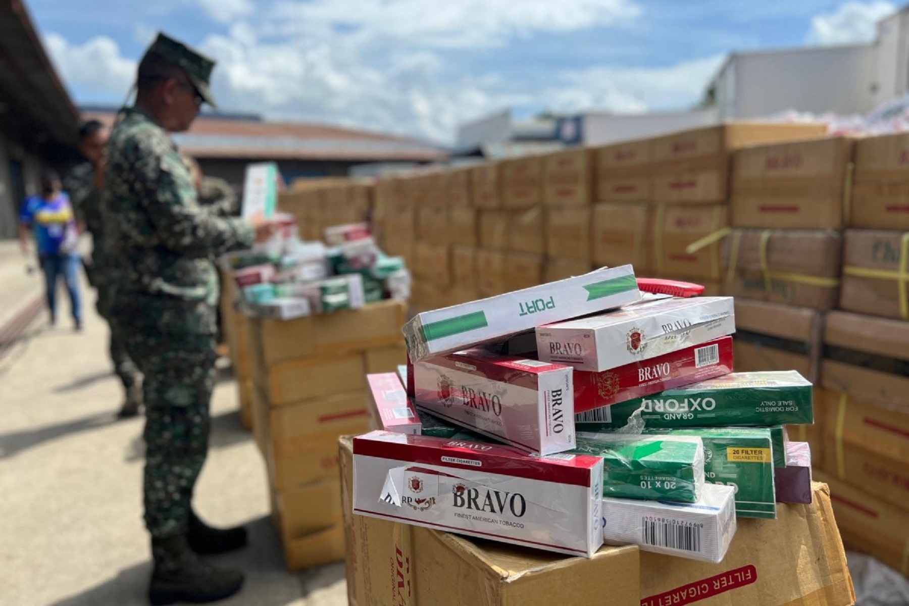 Customs destroys Php1.43-Billion worth of smuggled cigarettes in Zambo ...