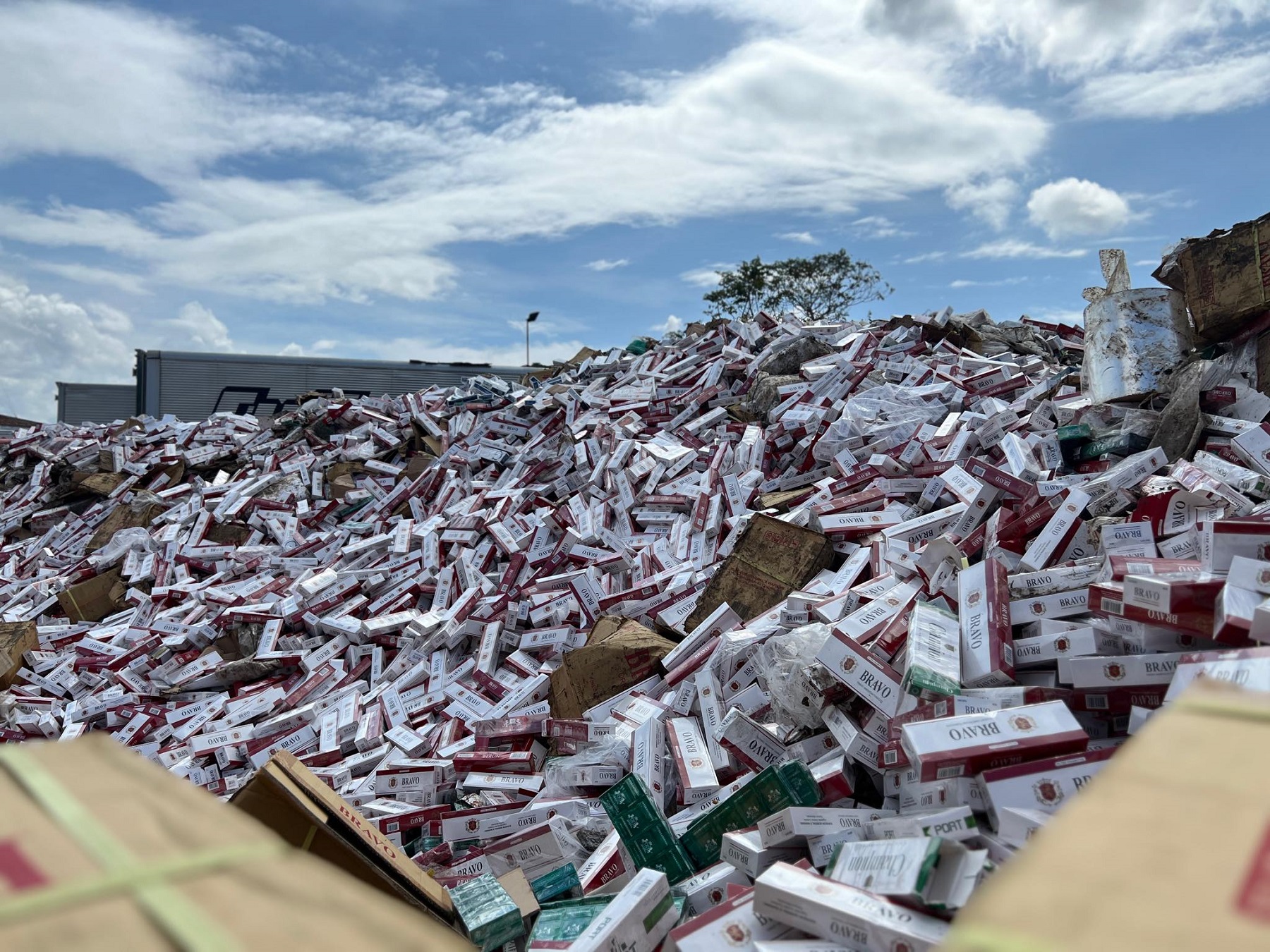 Customs destroys Php1.43-Billion worth of smuggled cigarettes in Zambo ...