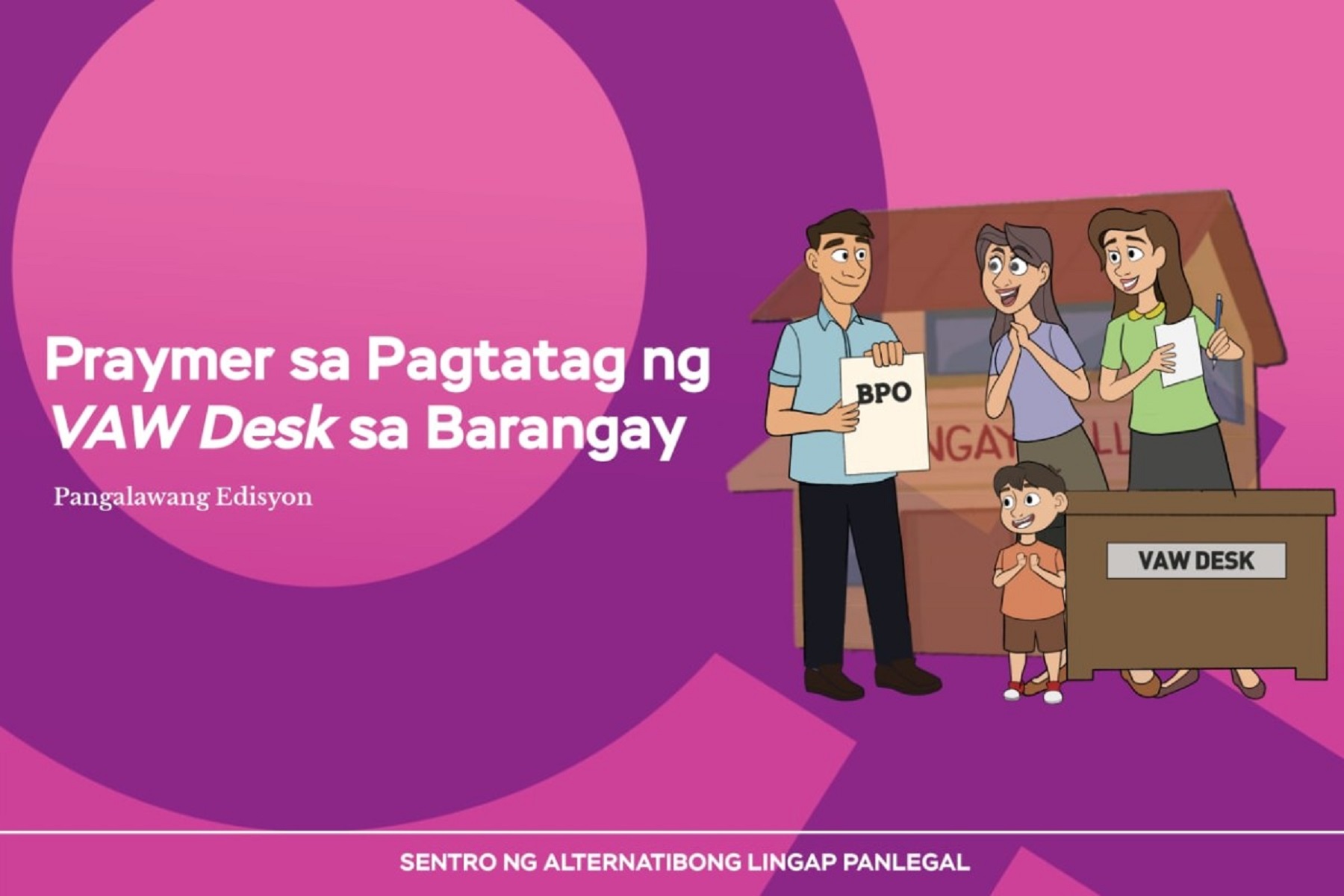 LGUs urged to establish, operational VAW desks in every barangay ...