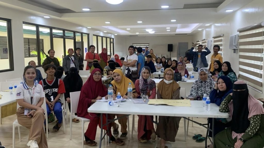 A total of 56 Muslim beneficiaries in Castillejos, Zambales complete the Entrepreneurial Mindset Seminar of the Department of Trade and Industry. (DTI Zambales)