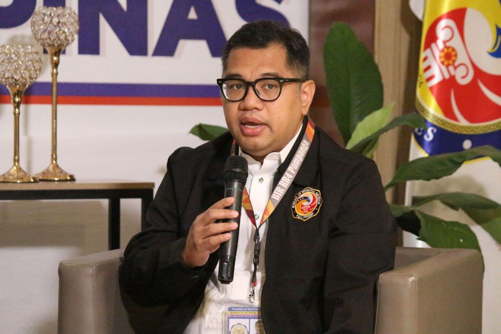 During the 20th episode of the Kapihan sa Bagong Pilipinas of the Philippine Information Agency, Bureau of Internal Revenue (BIR) Revenue Region No. 4 Assistant Regional Director Marlon Mendoza highlights the BIR’s efforts focused on tax compliance in Central Luzon. (Aldrin Joshua P. Mallari/PIA 3)