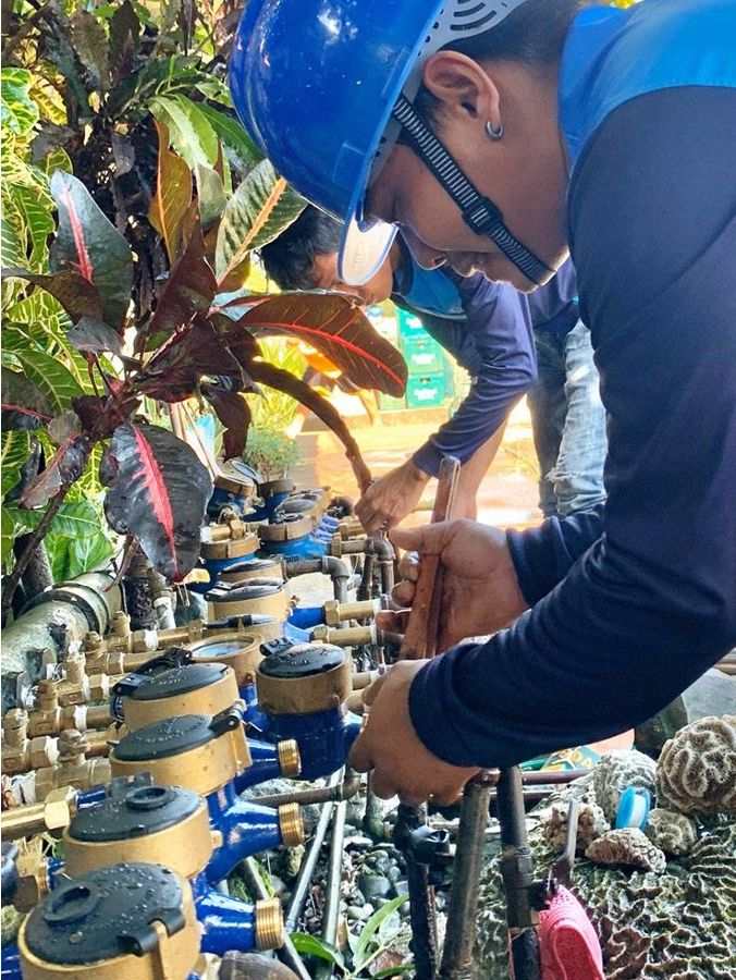 Camiguin Water Company is implementing advanced treatment and management systems to enhance the reliability and quality of the water distributed to households and businesses. (Photo courtesy of CWC)