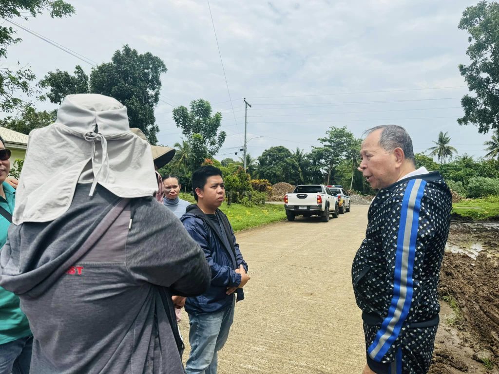 The project consists of multiple phases—Phase 1, Phase 2, Phase 3, and Phase 4—and is crucial for connecting the roads leading to Barangay Pulot. (Photo courtesy of PGMO)