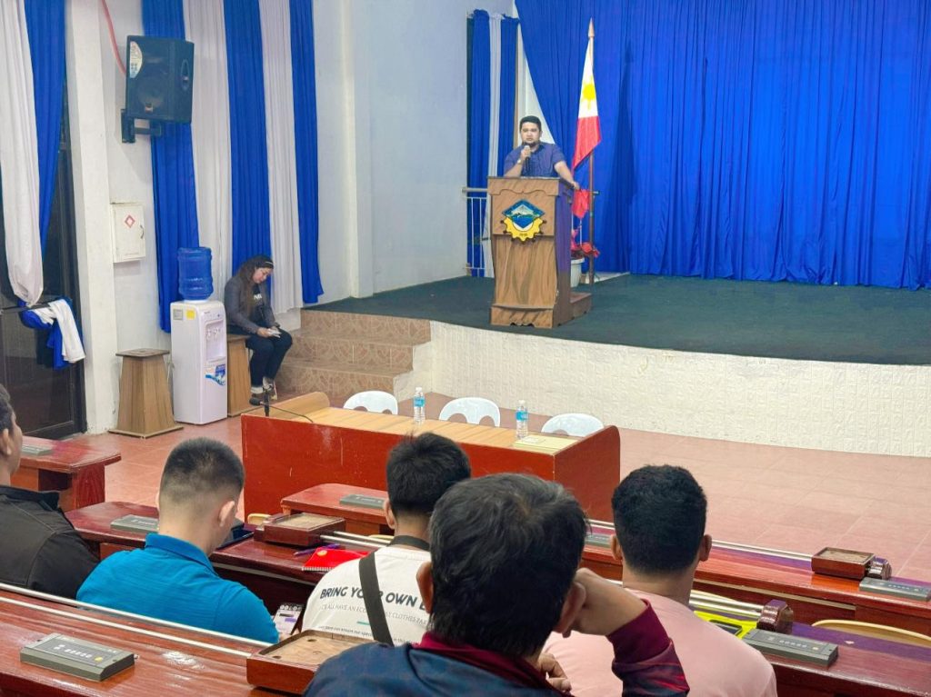 Ang TESDA Camiguin Provincial Office nagpatuman og training induction program kaniadtong Oktubre 24 sa Camiguin Polytechnic State College aron simulan ang training alang sa Electrical Installation and Maintenance NC II ilalom sa Special Training for Employment Program. (Litrato gikan sa TESDA Camiguin)