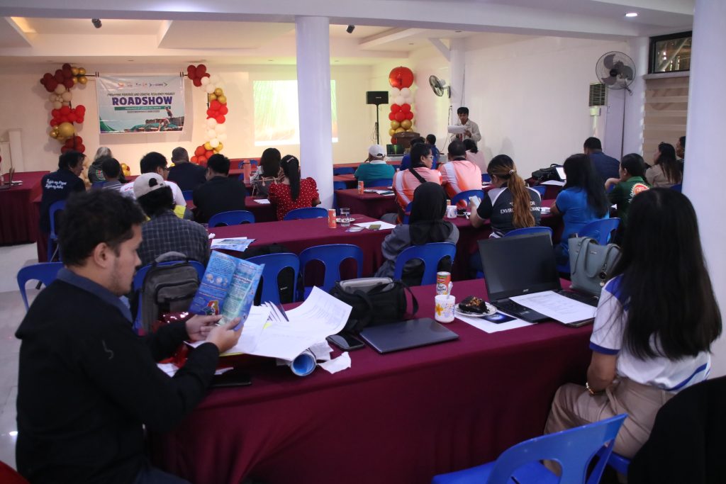 Various stakeholders in Lanao del Norte participated in the FishCore roadshow to show their support for sustainable fisheries development. (Photo: ADD/PIA-10/Lanao del Norte)