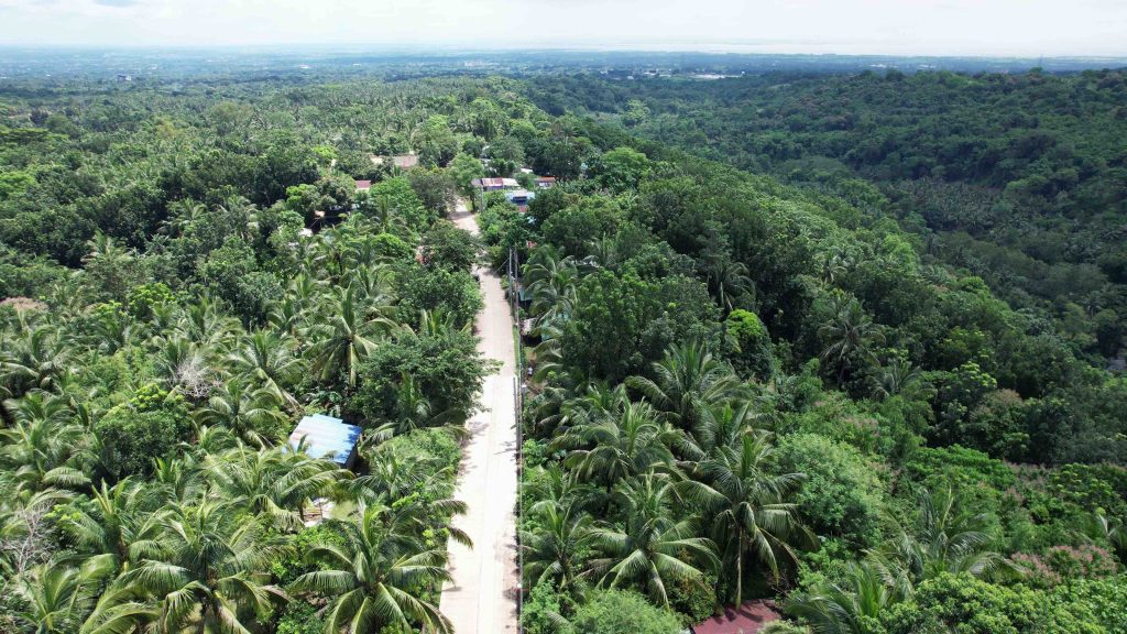 The Department of Public Works and Highways completes a 423-lineal meter road project at Barangay Pag-Asa in Orani, Bataan. (DPWH)