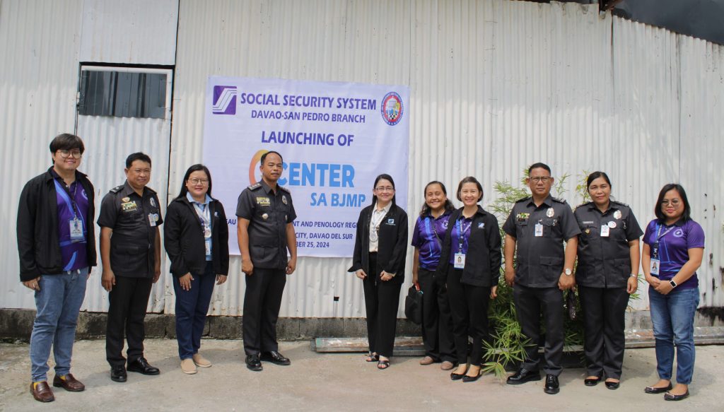 SSS opens e-center at the BJMP in Davao Region to serve PDLs ...