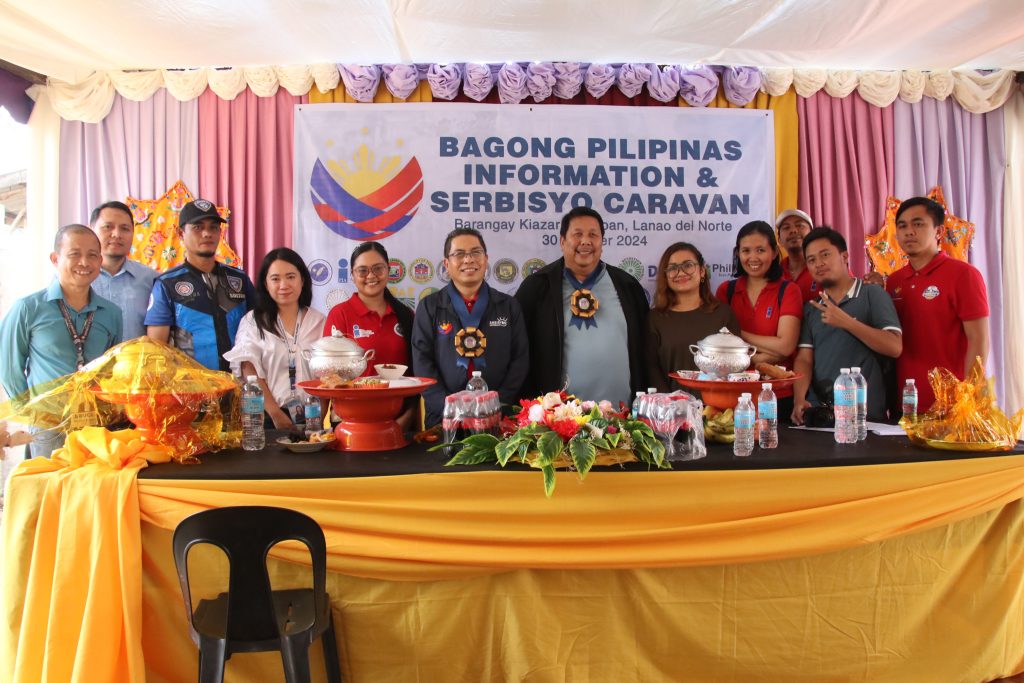 The Communication and Advocacy Committee of the Regional Development Council-10,  in collaboration with the Philippine Information Agency, local government of Tagoloan, provincial government of Lanao del Norte, regional line agencies, Philippine Army, the Regional Association of Government Communicators, and the LaNorte Information Officers Network, held an information and serbisyo caravan on October 30 in Barangay Kiazar, Tagoloan, Lanao del Norte. (Photo: DCC/PIA-10)