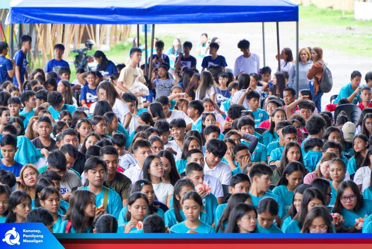 Camiguin local leaders show their support to the youth by gracing the province's Youth Summit 2024. (Photo courtesy of LGU Camiguin)