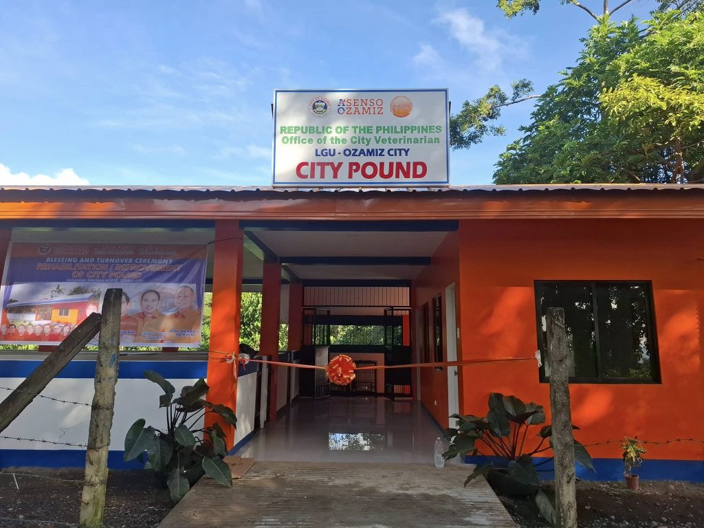 Ozamiz City has taken a significant step in addressing the long-standing issue of stray dogs with the recent turnover of its newly renovated city pound in Barangay Kinuman Norte on January 11. (Photo courtesy of LGU Ozamiz)