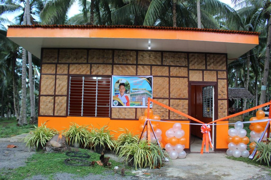 With this dream becoming a reality, the athlete and his family received a newly built two-bedroom home, complete with water and electrical connections, a structure that exceeded his wildest expectations. (Photo courtesy of MisOcc province)