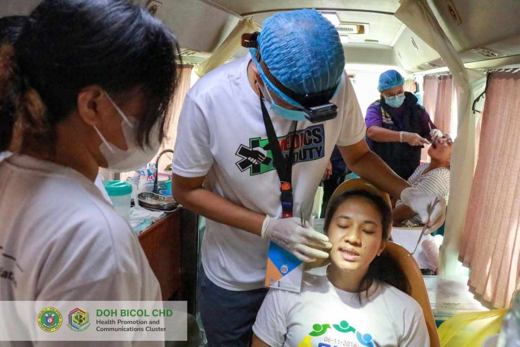 PhilHealth members and their qualified dependents can avail themselves of dental care services through the new Preventive Oral Health Services Package. (Photo from DOH - CHD Bicol)