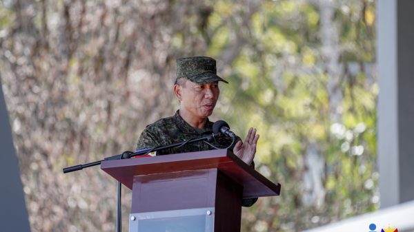 LtGen. Roy M. Galido, Commanding General of the Philippine Army, presided over the Change of Command and Retirement Ceremony, January 17 at Camp Edilberto Evangelista, Patag, Cagayan de Oro City. Galido said with the current administration's Bagong Pilipinas brand of governance, soldiers must instill a new mindset of prioritizing what is good for the majority and for troops to do away with personal interests. (Photo: SAYU/PIA-10)