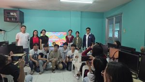 Napulog siyam ka senior high school students gikan sa Mambajao ug Yumbing National High Schools miapil sa 80-oras nga work immersion program nga gi-organisar sa DICT-Camiguin, nga nagpunting sa digital literacy, coding, ug mobile robotics aron andamon sila para sa umaabot nga ICT careers. (Photo courtesy of DICT-Camiguin)
