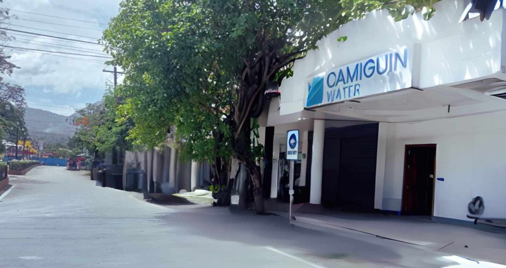 Ang bag-ong satellite office sa Camiguin Water Company nahimutang sa Tourism Pavilion, Gov. Ricardo Barientos Reyes Boulevard, Poblacion, Mambajao. (Photo courtesy of CWC)