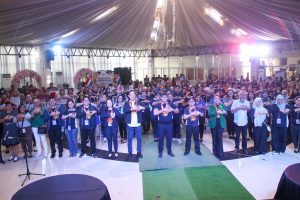 The Bureau of Internal Revenue and various stakeholders come together to campaign for tax awareness. (Photo: ADD/PIA-10/Lanao del Norte)