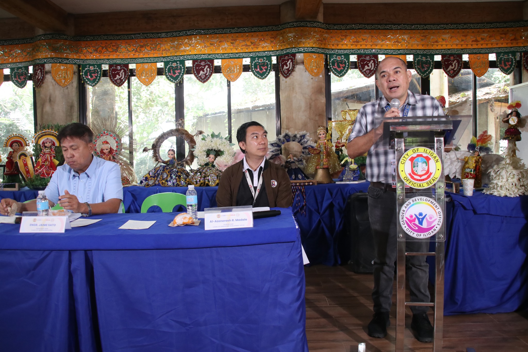 In a media forum, Iligan City Treasurer Lawyer Laurentino P. Badelles assures the public that there is no tax increase for businesses in the city, with tax rates still based on the Amended 2010 Revenue Code. (Photo: ADD/PIA-10/Lanao del Norte)
