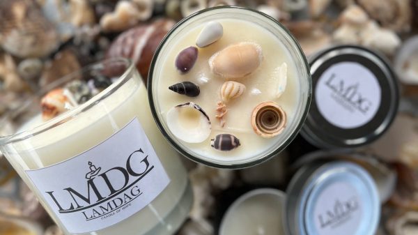 Handcrafted candles resulting from the DOST Camiguin and CAMI Candle PH's candle-making training program for children in conflict with the law. (Photo courtesy of DOST Camiguin)