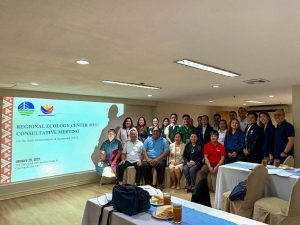 The Environmental Management Bureau-10, through the Ecological Solid Waste Management Section, spearheaded the Regional Ecology Center Consultative Meeting on the draft Memorandum of Agreement in Cagayan de Oro City, January 30. The meeting brought together representatives from the REC, including from national government agencies, the business sector, non-government organizations, and the academe, to discuss the aforesaid MOA draft that will formalize their collaborative efforts. (Photo courtesy of EMB-10)